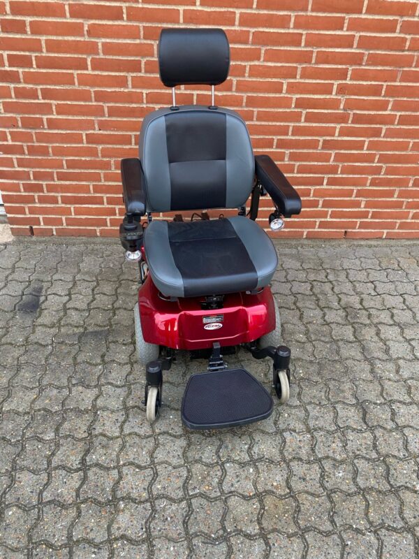 BRUGT Rød HS-2800 Elkørestol - 6 km/t - 6 MDR. GARANTI