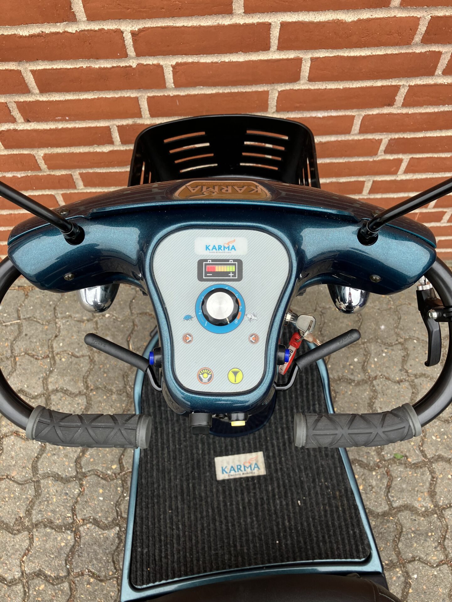 BRUGT Grøn Karma 333 3-Hjulet 8 km/t - 6 MDR. GARANTI (900222) - Billede 3