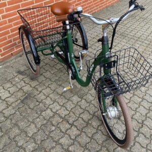 BRUGT Grøn 3-Hjulet EvoBike Elcykel - 6 MDR. GARANTI