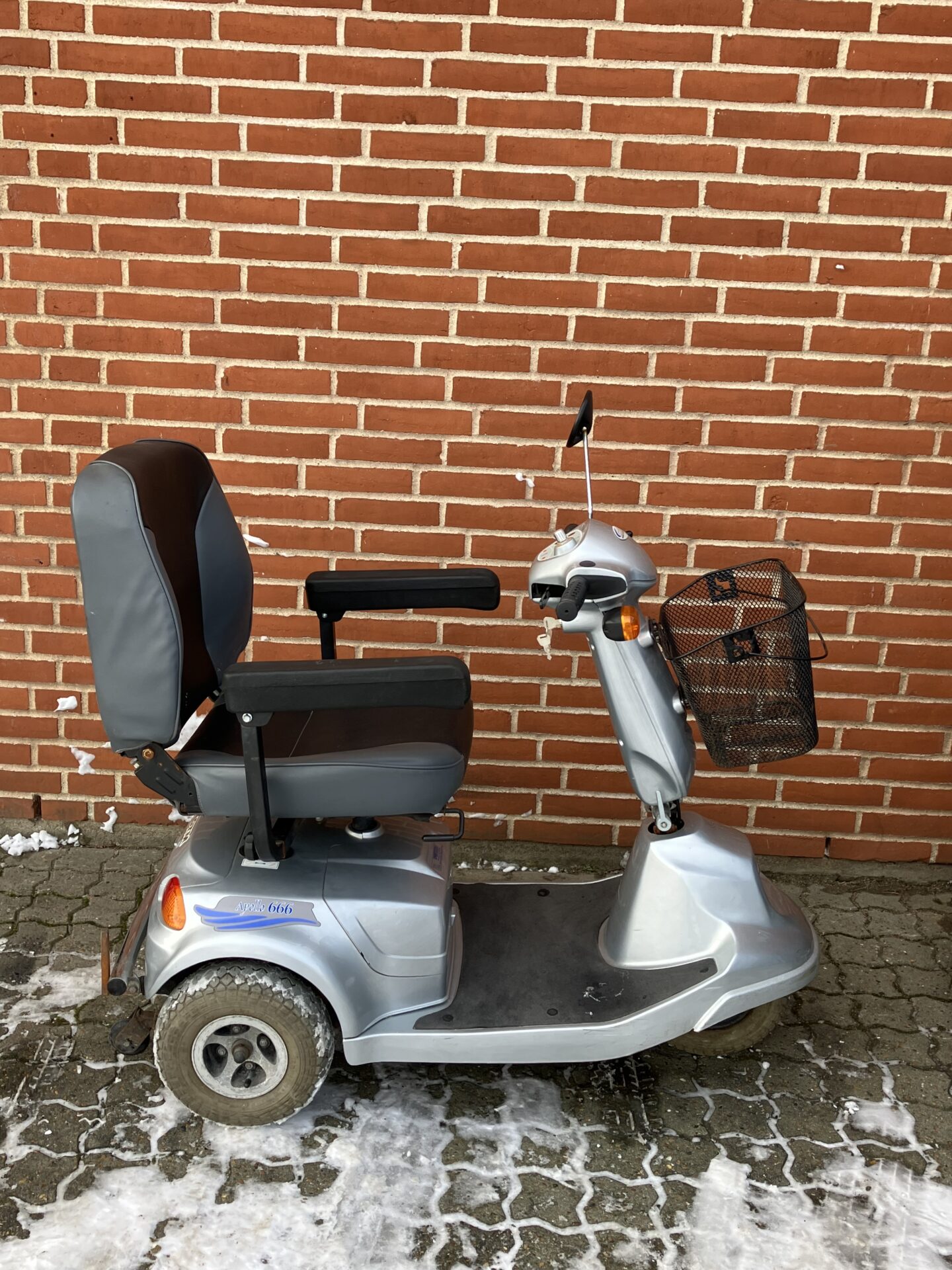 BRUGT APOLLO 666 Elscooter km/t - 6 MDR. GARANTI (0900203) - Billede 2