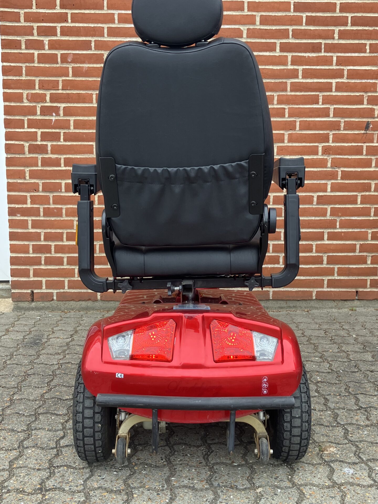 BRUGT Lindebjerg Lm-300 rød Elscooter 11 km/t - 6 MDR. GARANTI (0900138) - Billede 3