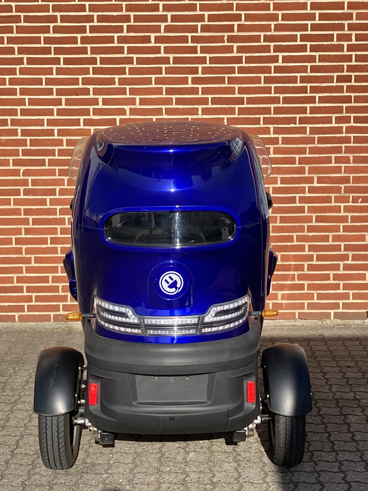 BRUGT E-force DY800 / Urban Kabinescooter 30 km/t NY BATTERIPAKKE og BREMSER (0900201) - Billede 3
