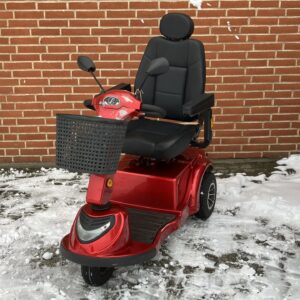 BRUGT Lindebjerg Lm-300 rød Elscooter 11 km/t - 6 MDR. GARANTI (0900138)