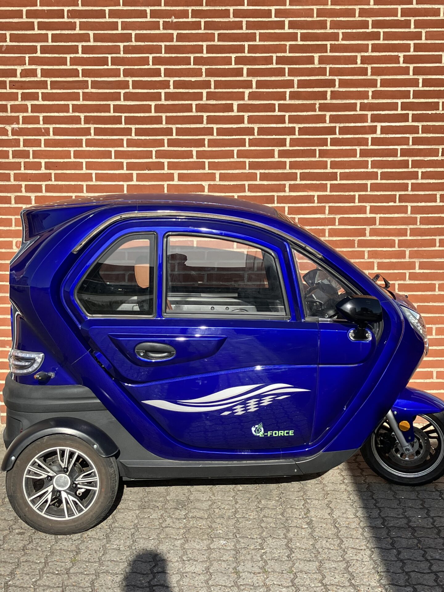 BRUGT E-force DY800 / Urban Kabinescooter 30 km/t NY BATTERIPAKKE og BREMSER (0900201) - Billede 2
