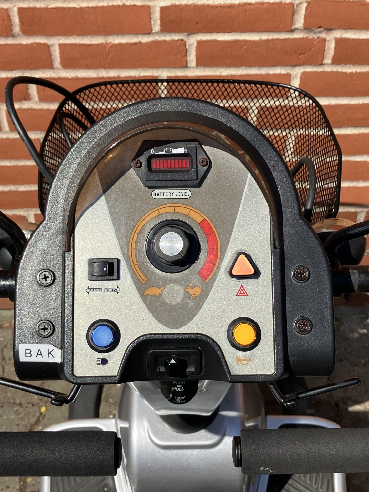 BRUGT El-scooter Mosquito grå 15 km/t - 6 MDR. GARANTI (0900243) - Billede 4