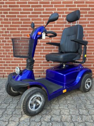 BRUGT El-scooter Varsø V-500 blå - 15 km/t (Brugt nr. 0900215)