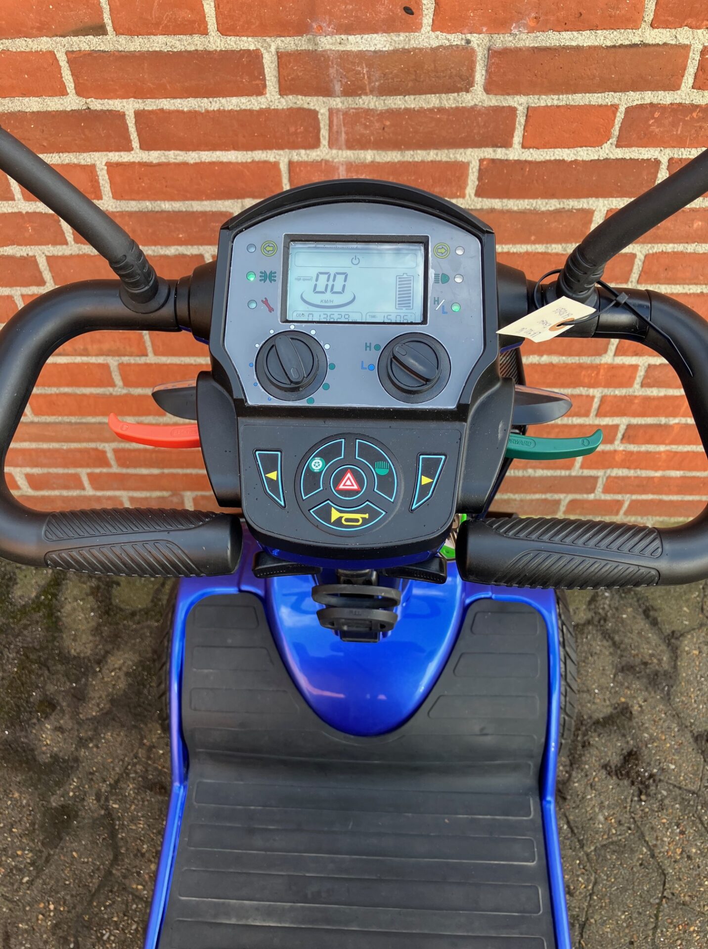 BRUGT Lindebjerg Lm-500 Blå km/t - 6 MDR. GARANTI (0900265) - Billede 3